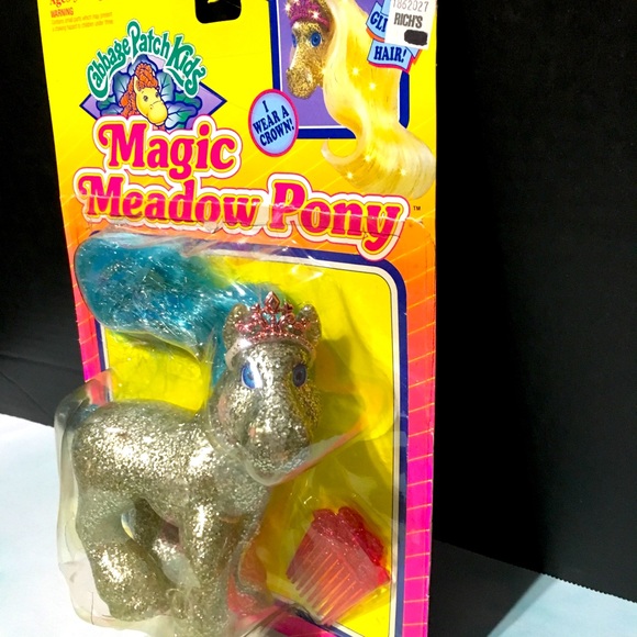 CABBAGE PATCH KIDS MAGIC MEADOW PONY 90s w/Package - Picture 4 of 15